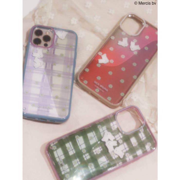 【12】お花のぷかぷか iPhone case