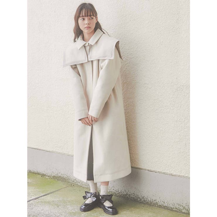 some collar coat[品番：MKSW0040077]｜merry  jenny（メリージェ二ー）のレディースファッション通販｜SHOPLIST（ショップリスト）