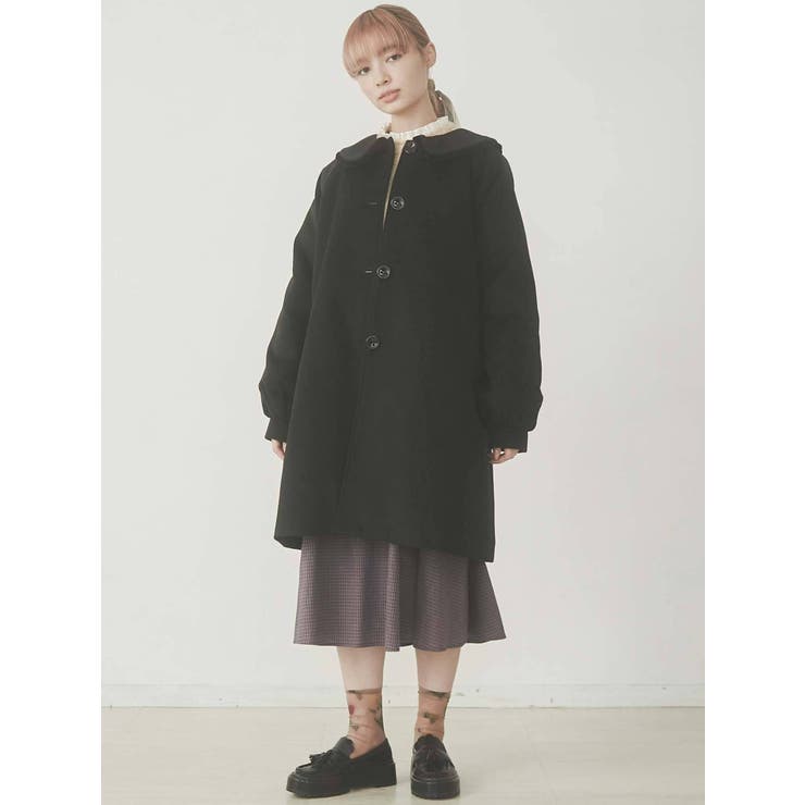 FOXEY 最高級 デカ襟 女優襟 ゆったり コート ベロア 黒 ベージュ FOXEY 最高級 デカ襟 女優襟 ゆったり コート ベロア 黒 ベージュ