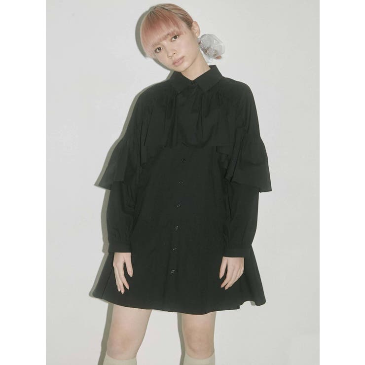 ケープシャツワンピース | merry jenny | 詳細画像13 