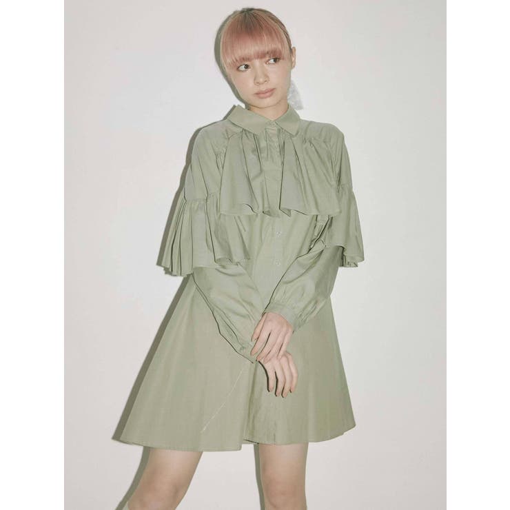 ケープシャツワンピース | merry jenny | 詳細画像18 