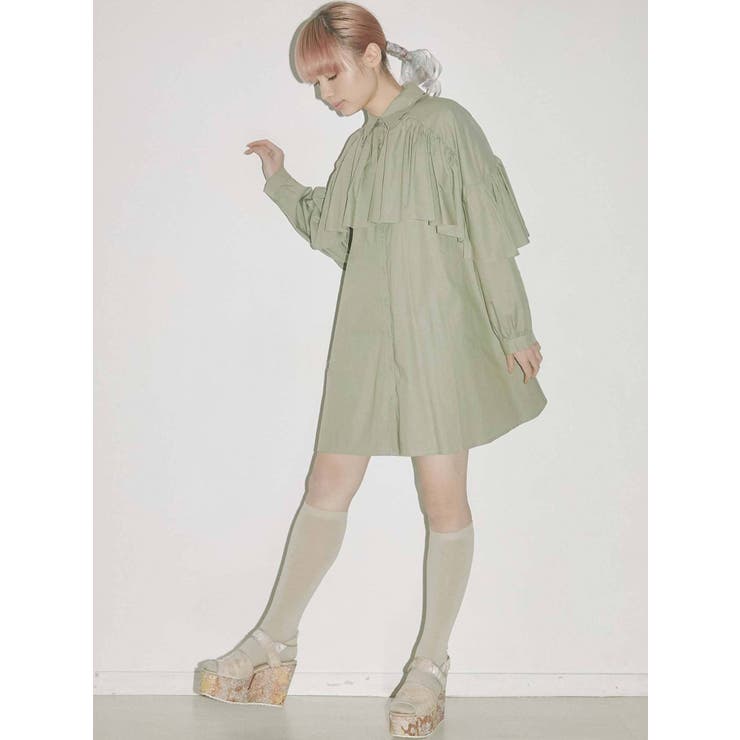 ケープシャツワンピース | merry jenny | 詳細画像21 