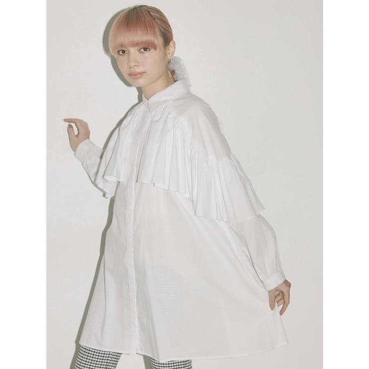 ケープシャツワンピース | merry jenny | 詳細画像6 