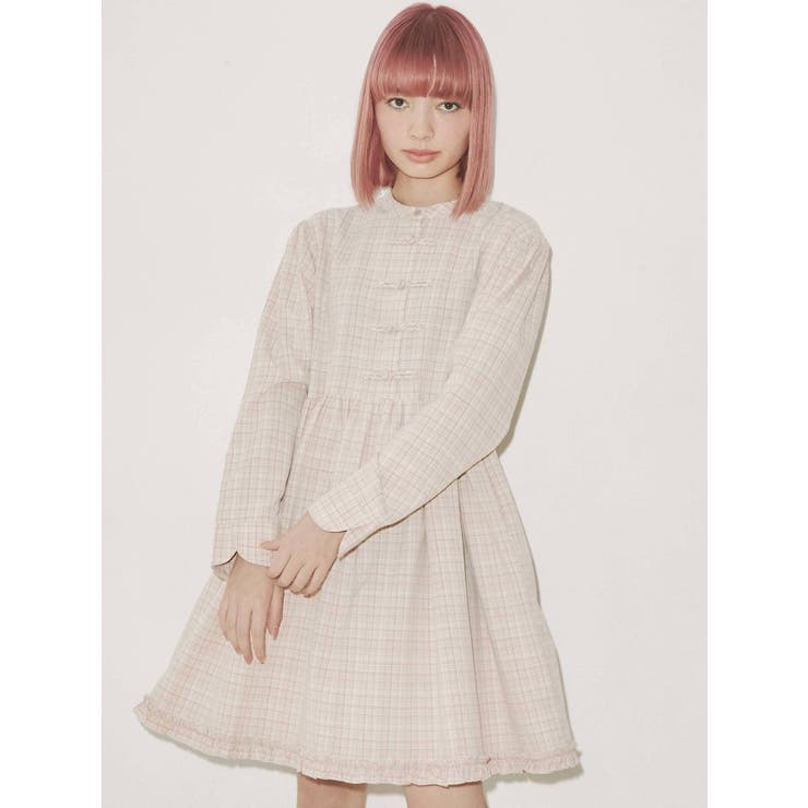 チェックカンフーミニワンピース 品番 Mksw Merry Jenny メリージェ二ー のレディースファッション通販 Shoplist ショップリスト