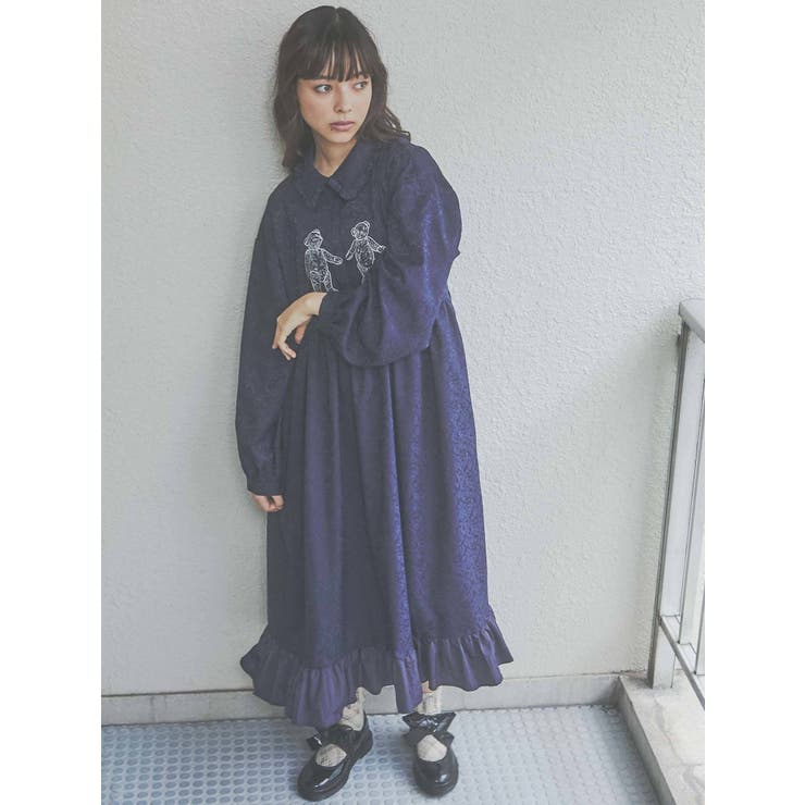 【HOLIDAY】ベアジャガードワンピース 79638625b_b_69_500.jpg