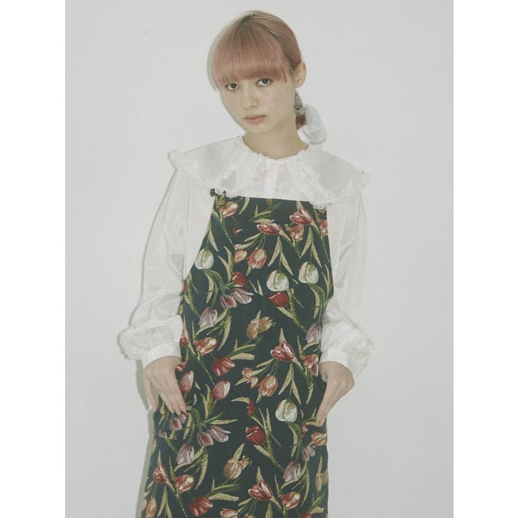 チューリップジャンスカ[品番：MKSW0042219]｜merry jenny