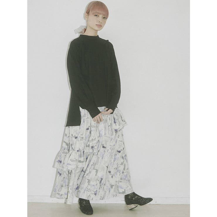 merry jenny レース ストラップロングスカート 新品未使用