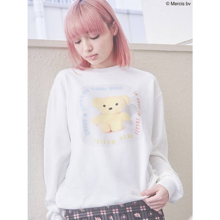 きいろいくまスウェット 品番 Mksw Merry Jenny メリージェ二ー のレディースファッション通販 Shoplist ショップリスト