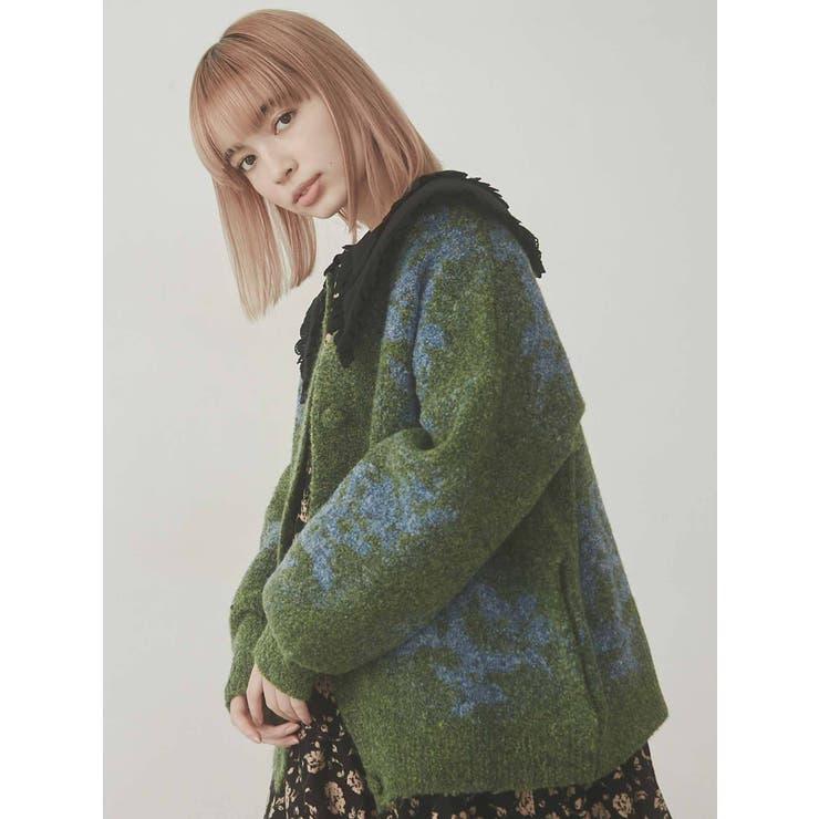 garden knit cardigan[品番：MKSW0041494]｜merry jenny （メリージェ二ー）のレディースファッション通販｜SHOPLIST（ショップリスト）