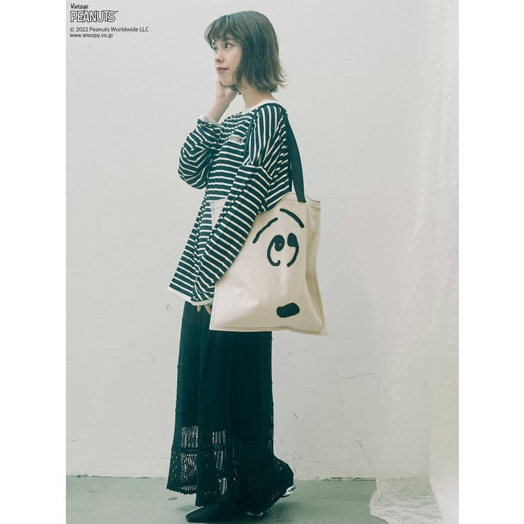 PEANUTS tote bag[品番：MKSW0043630]｜merry jenny（メリージェ