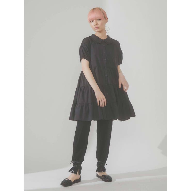 merry jenny flower dot ティアードミニワンピース メリージェニー merry jenny flower dot ティアードミニ