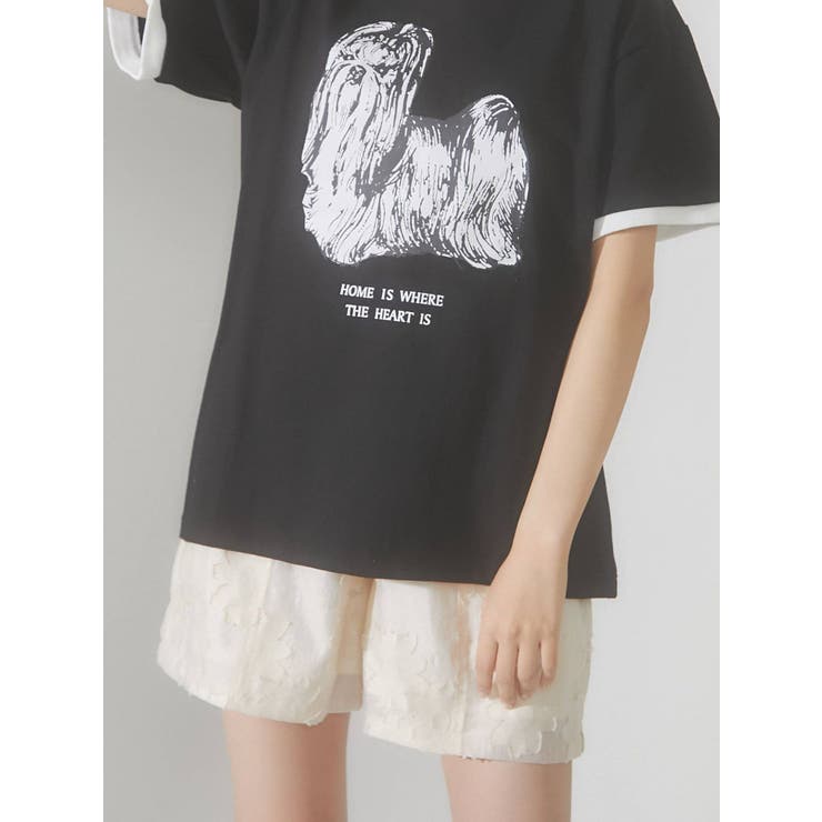 merry jenny flowerニットショートパンツ merry jenny（メリージェニー）の「flowerニットショートパンツ