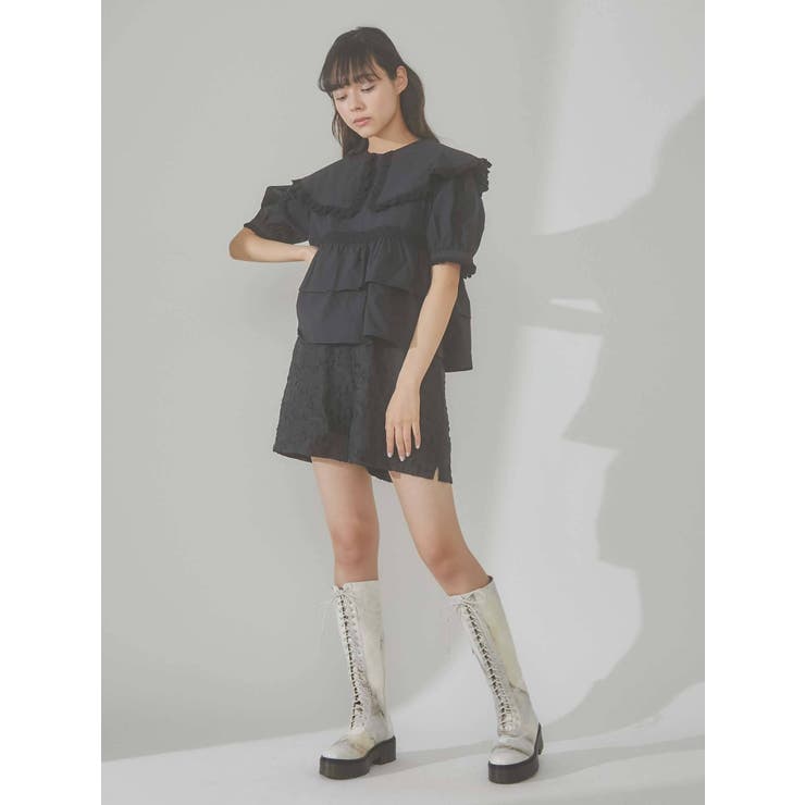 シアーflowerショートパンツ[品番：MKSW0044242]｜merry jenny