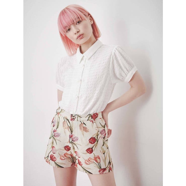 タック入りプリーツショートパンツ | ファッション通販サイト NUGU