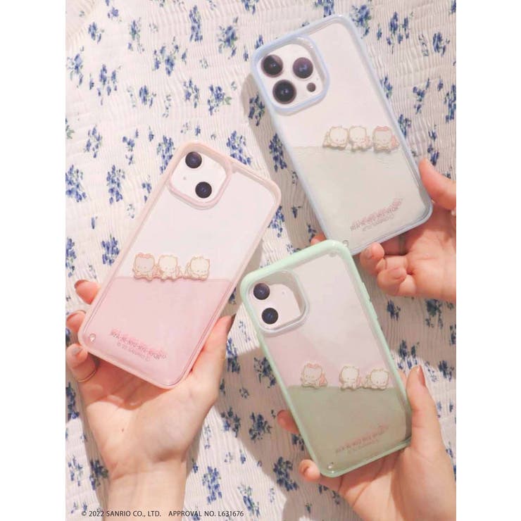 ニャニィニュニェニョン iPhone 手帳型ケース 13 Pro】ぷかぷかニャニィニュニェニョンiPhone case[品番