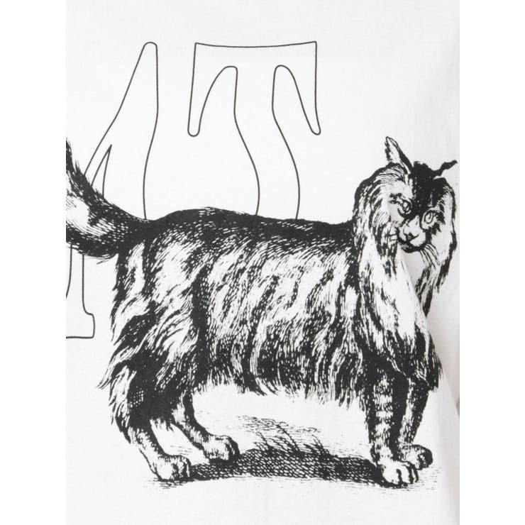 【WEB限定】walk CAT Tee[品番：MKSW0046081]｜merry jenny（メリージェ二ー）のレディースファッション通販 ...
