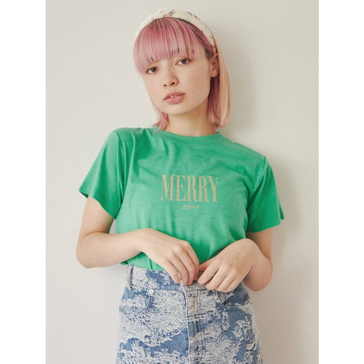 mini MERRY Tee[品番：MKSW0046084]｜merry jenny（メリージェ二ー）の