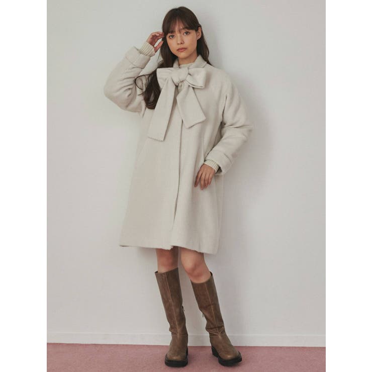 タイリボンコート | merry jenny | 詳細画像4 