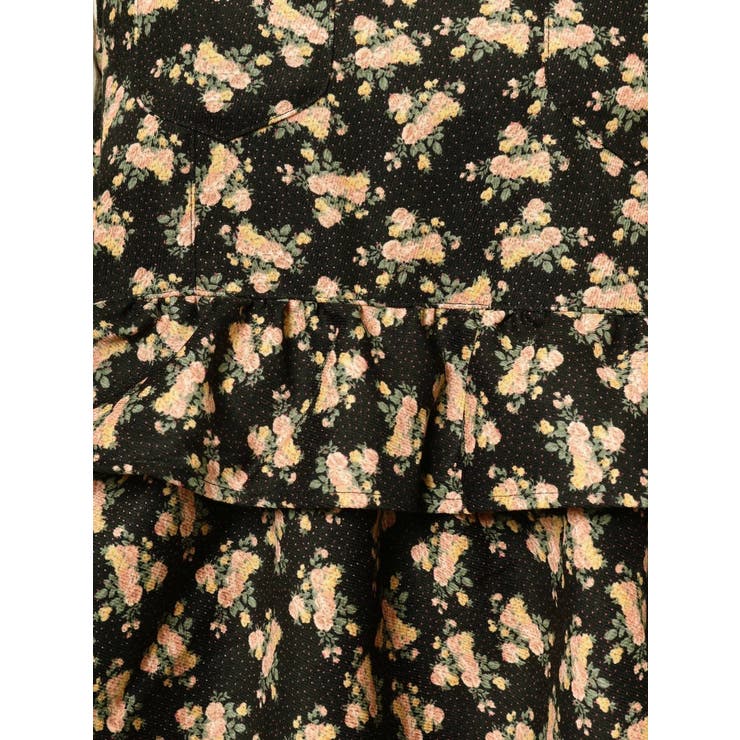 メリージェニー floral dot ティアードジャンスカ floral dotティアードジャンスカ[品番：MKSW0046087]｜merry
