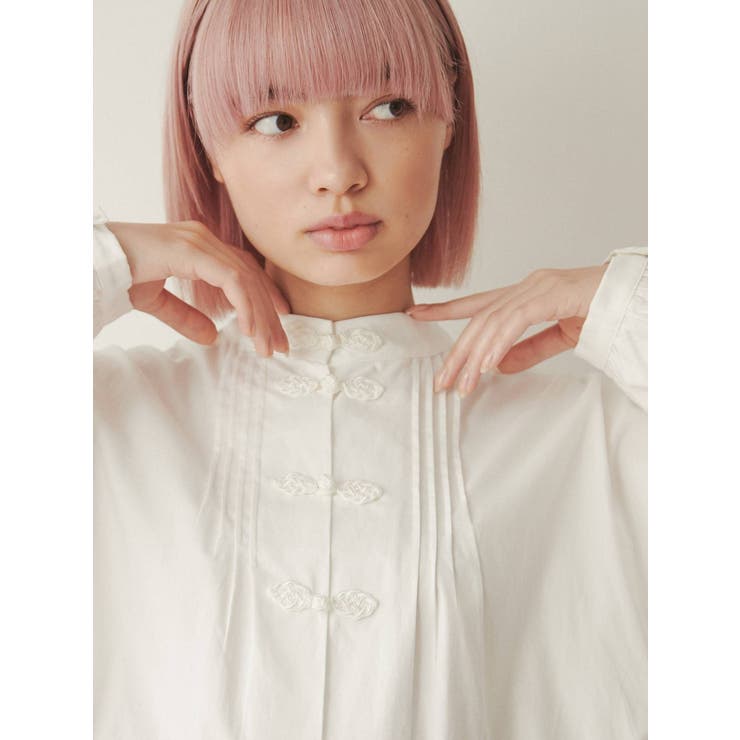 ルーズルーズチャイナワンピース[品番：MKSW0027400]｜merry