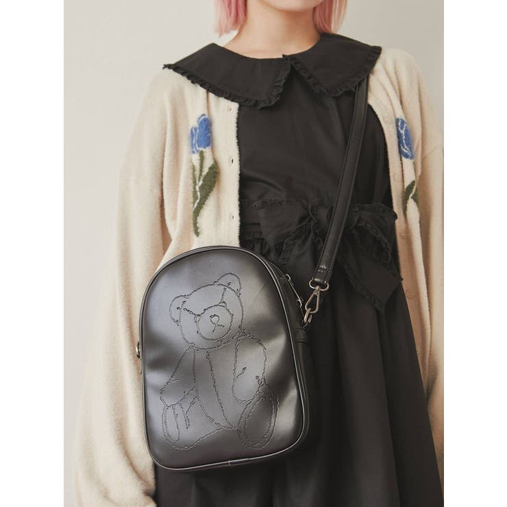 bearショルダーbag[品番：MKSW0047417]｜merry jenny