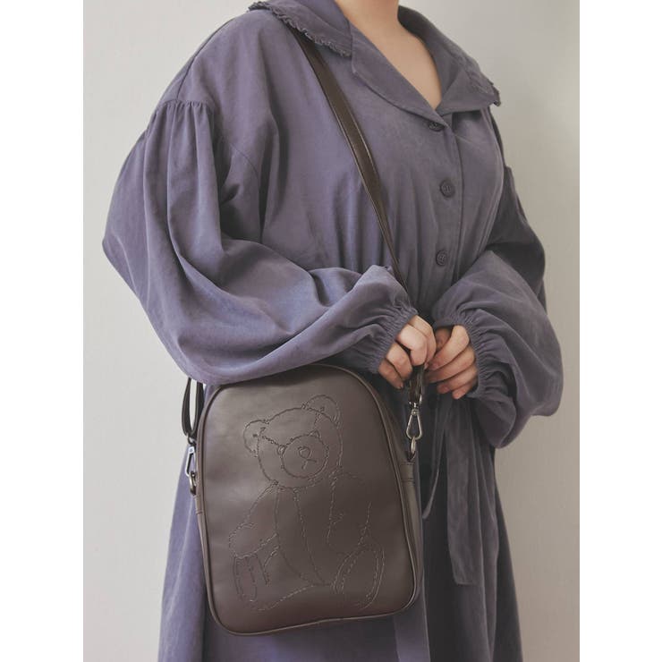 bearショルダーbag[品番：MKSW0047417]｜merry jenny