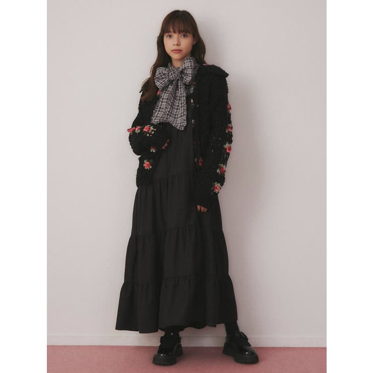 クロシェカーディガン[品番：MKSW0046587]｜merry jenny