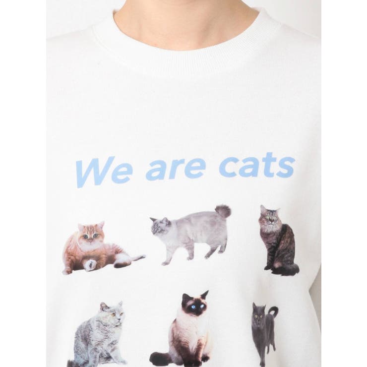 We are CAT スウェット[品番：MKSW0047420]｜merry  jenny（メリージェ二ー）のレディースファッション通販｜SHOPLIST（ショップリスト）