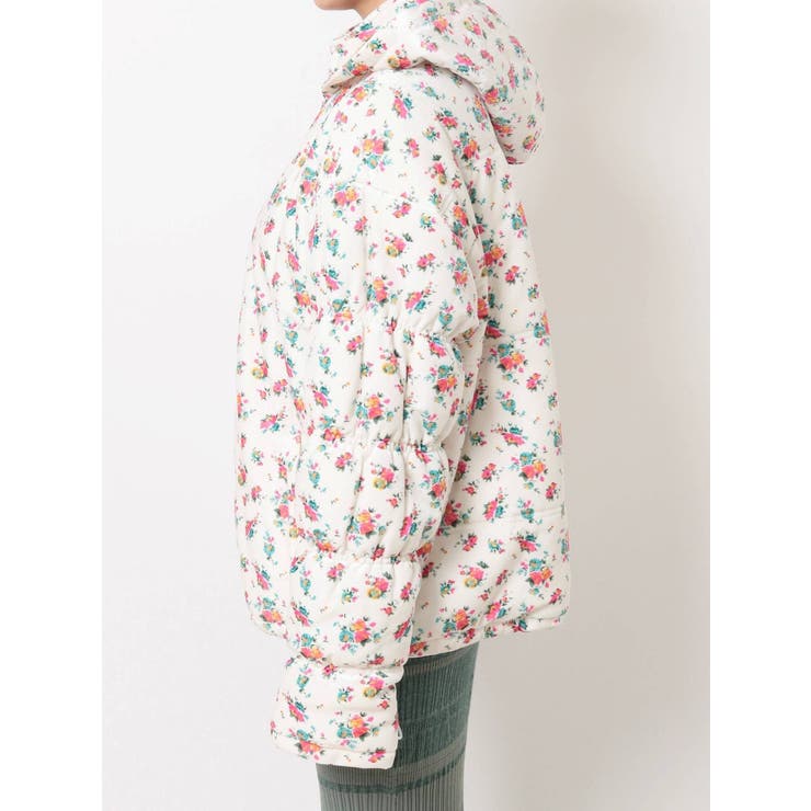 floralベロアキルトジャケット | merry jenny | 詳細画像47 