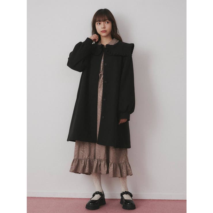 Aラインセーラーコート[品番：MKSW0048957]｜merry jenny（メリージェ