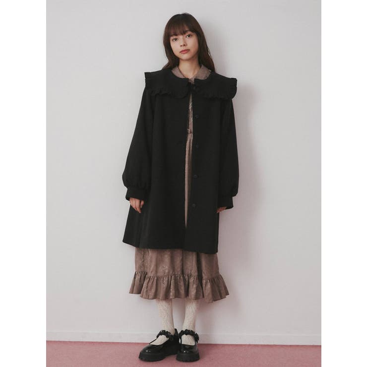 Aラインセーラーコート[品番：MKSW0048957]｜merry jenny