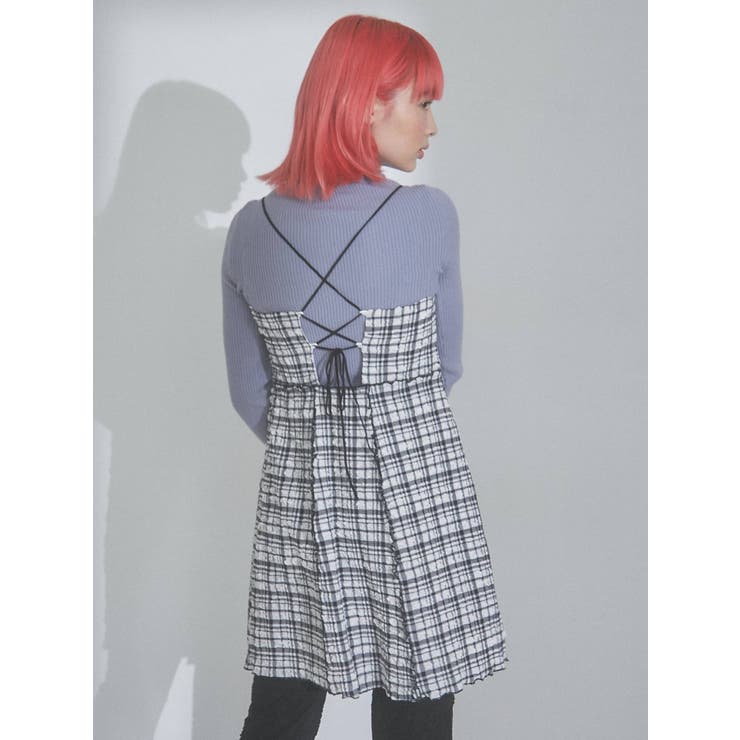 cherry patternキャミワンピース（マキシ丈/ロングワンピース
