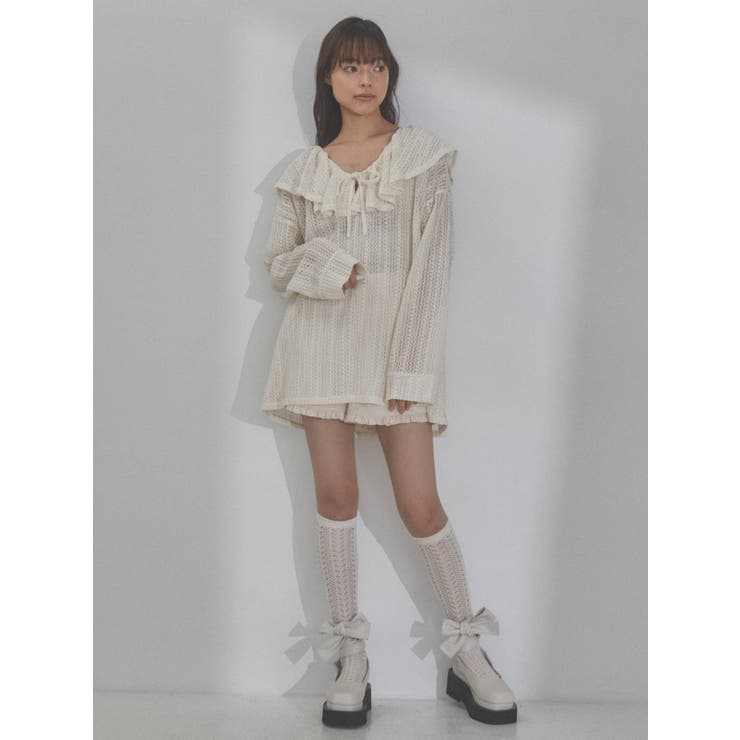 ribbonサボ[品番：MKSW0048641]｜merry jenny（メリージェ二ー