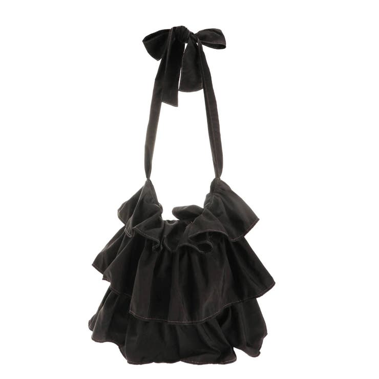 アイスブルー】frilly tote bag[品番：MKSW0048643]｜merry