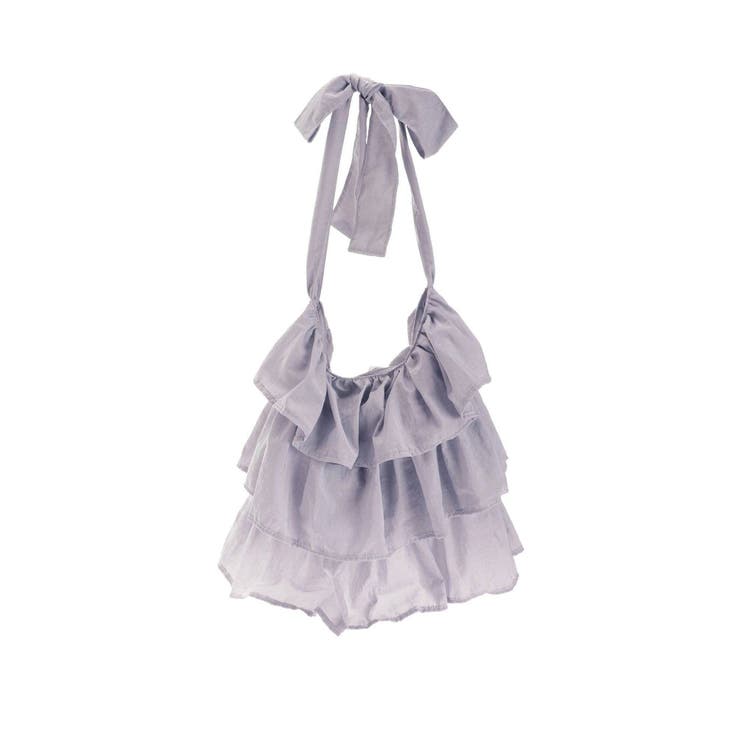 frilly tote bag merry jenny