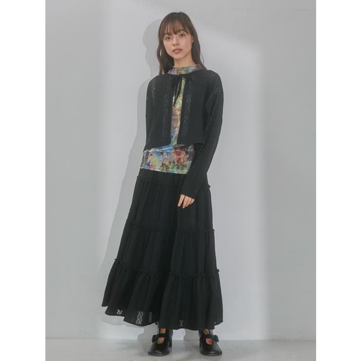 超安い diaryシアーメッシュtops[品番：MKSW0049959]｜merry jenny トップス
