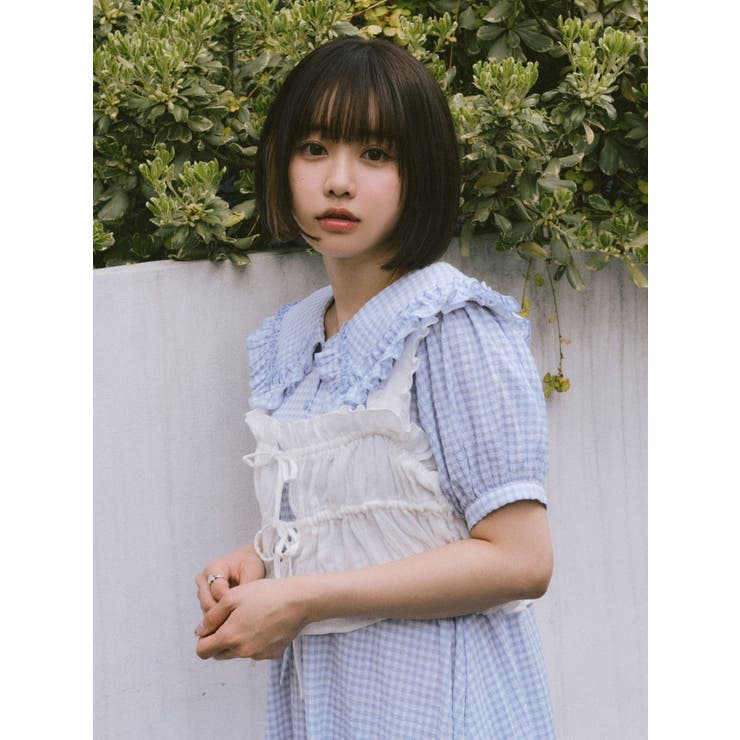 リボンリボンリボンビスチェ[品番：MKSW0051504]｜merry jenny