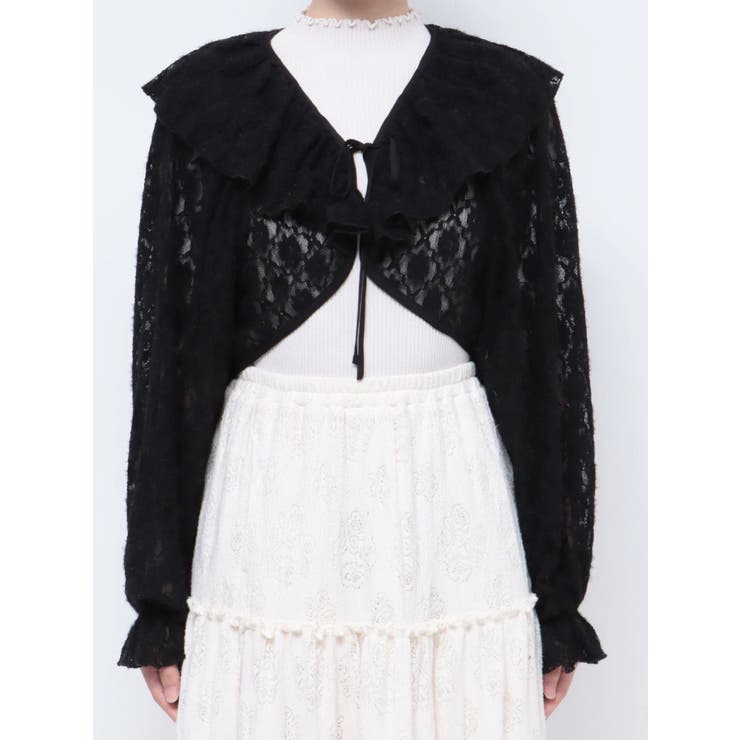 【即日発送】merry jennyレースカットフリルリブパンツ　新品 レースカットフリルリブパンツ（スウェットパンツ）｜merry