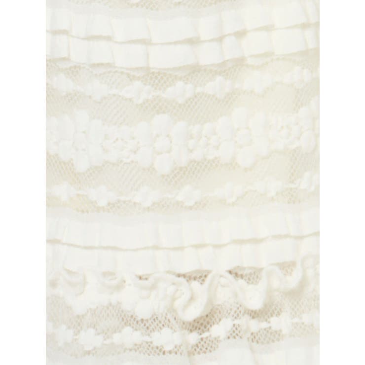 petit flower laceフレアパンツ[品番：MKSW0052253]｜merry jenny