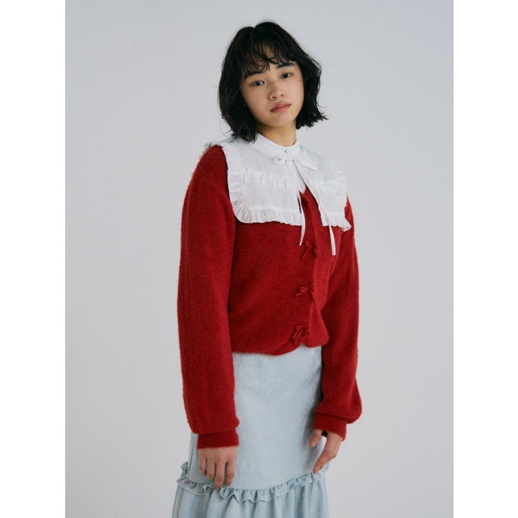 flowerジャガードバルーンスカート[品番：MKSW0052255]｜merry jenny