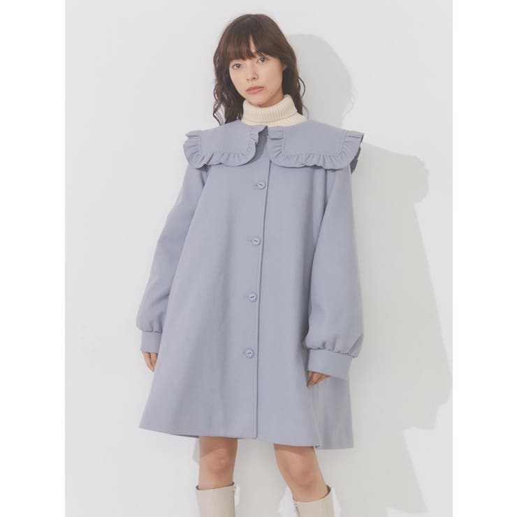 merry jenny メリージェニー Aラインセーラーコート ブラック メリージェニー merry jenny Aラインセーラーコート （ブラック