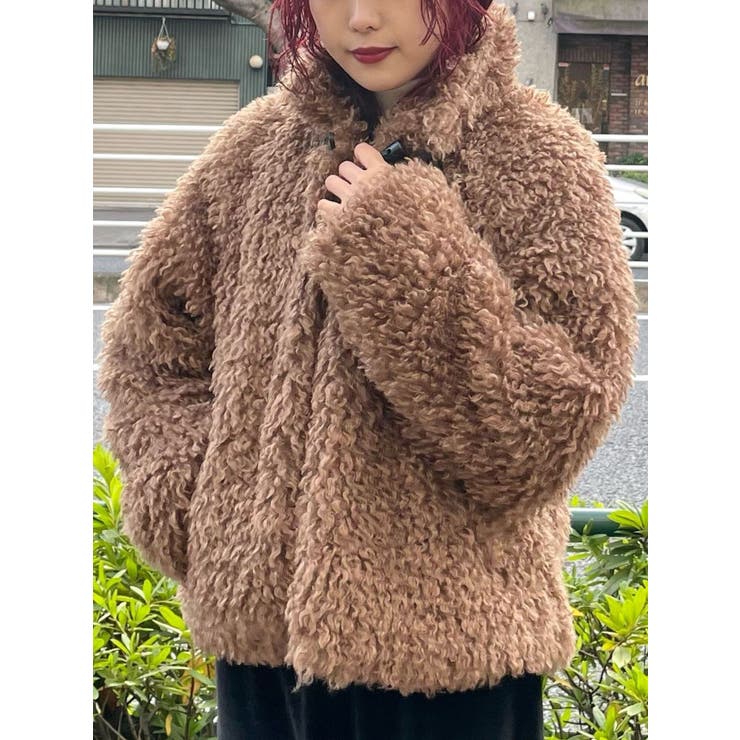 poodle collar fakefur coat[品番：MKSW0052265]｜merry jenny （メリージェ二ー）のレディースファッション通販｜SHOPLIST（ショップリスト）