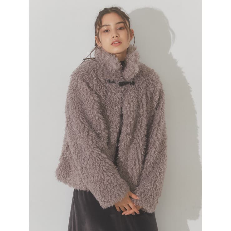 poodle collar fakefur coat[品番：MKSW0052265]｜merry  jenny（メリージェ二ー）のレディースファッション通販｜SHOPLIST（ショップリスト）