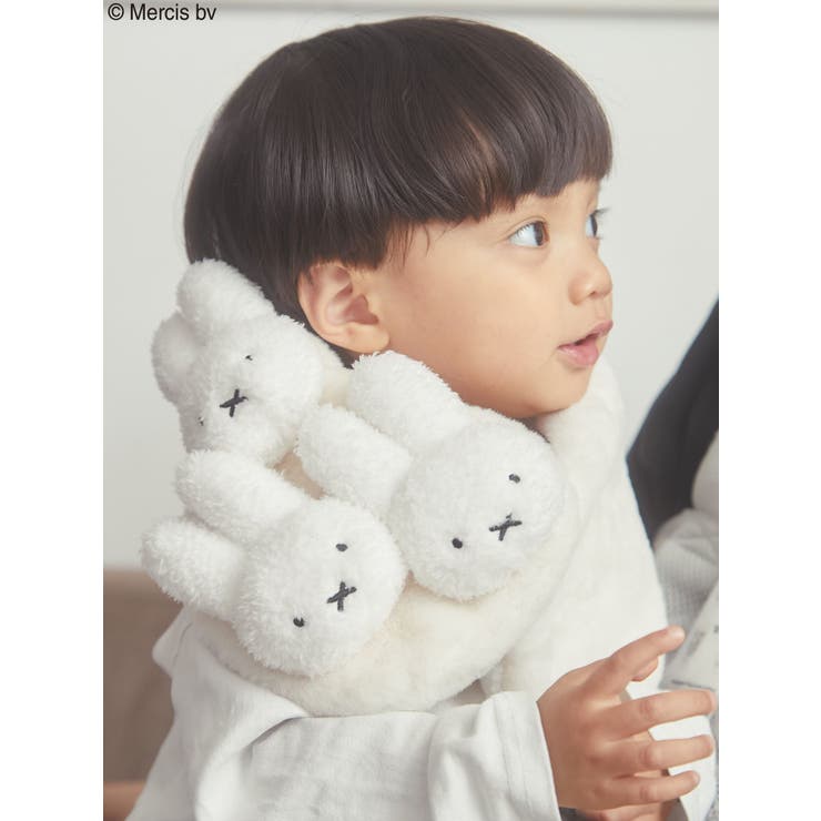 kids】もこもこmiffyティペット[品番：MKSW0053239]｜merry jenny