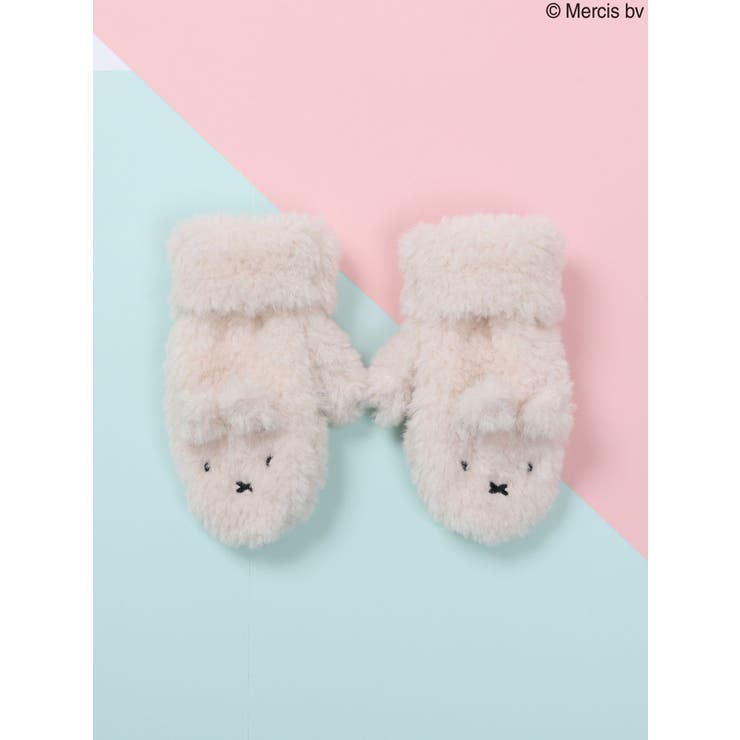kids】mocomoco miffy mitten[品番：MKSW0053227]｜merry jenny