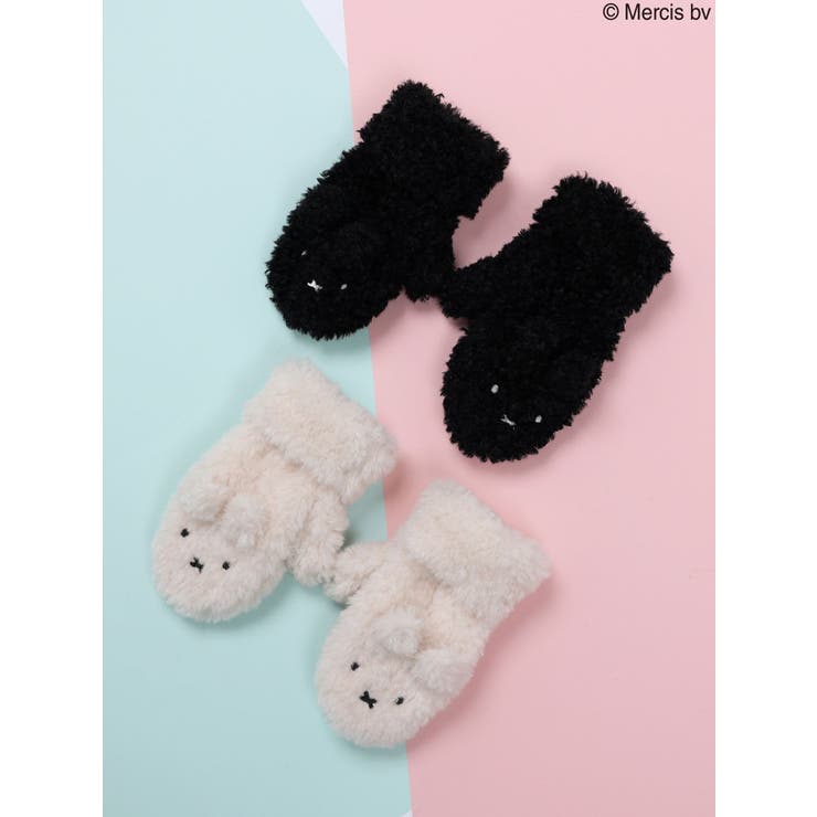 kids】mocomoco miffy mitten[品番：MKSW0053227]｜merry jenny