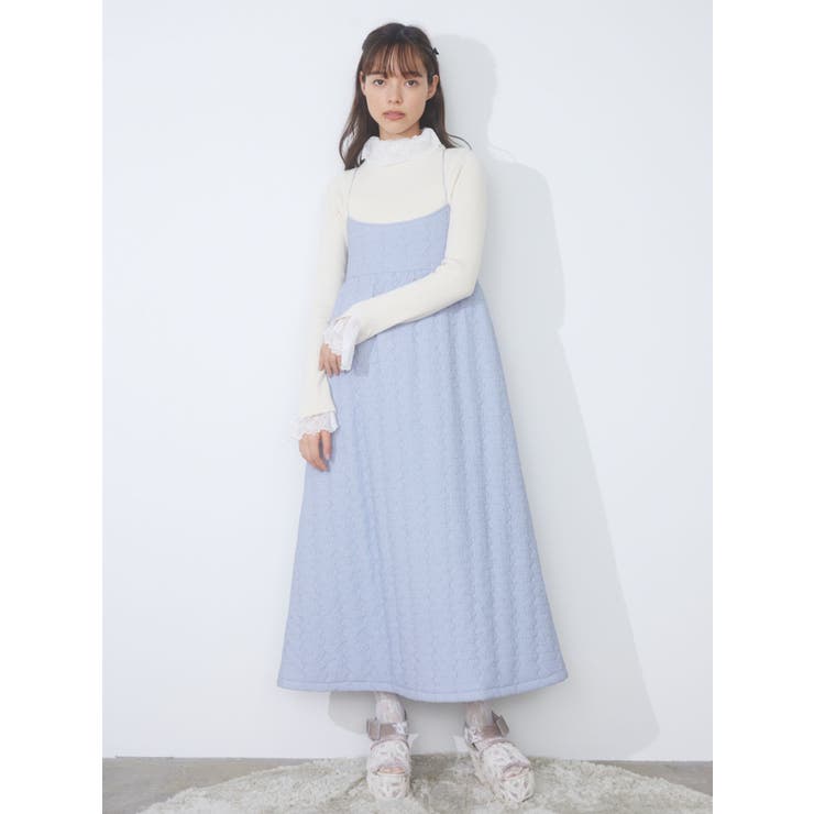 paddedキャミワンピース[品番：MKSW0053818]｜merry jenny（メリージェ