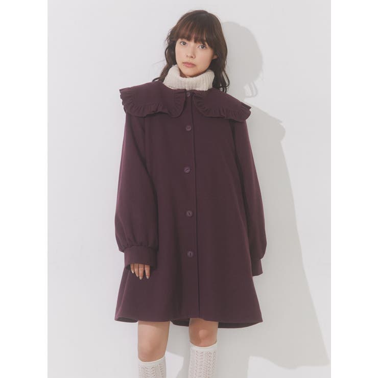 Aラインセーラーコート[品番：MKSW0056619]｜merry jenny（メリージェ