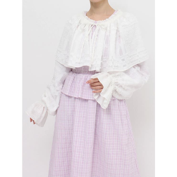 【美品】merry jenny / フリルカラーアノラック メリージェニー merry jenny 【セットアップ着用可能】フリル