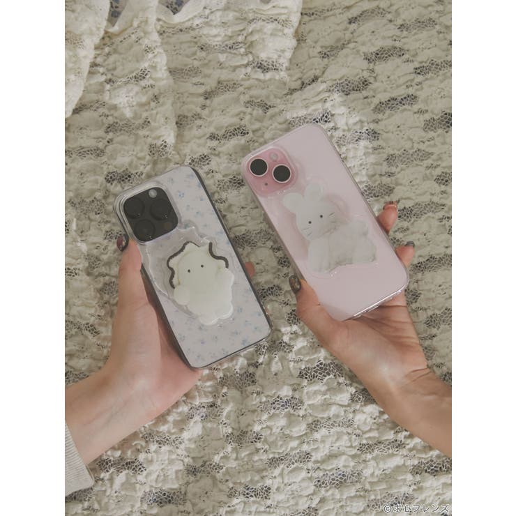 求心フレンズコラボ】うさぎスマホグリップ[品番：MKSW0056691]｜merry
